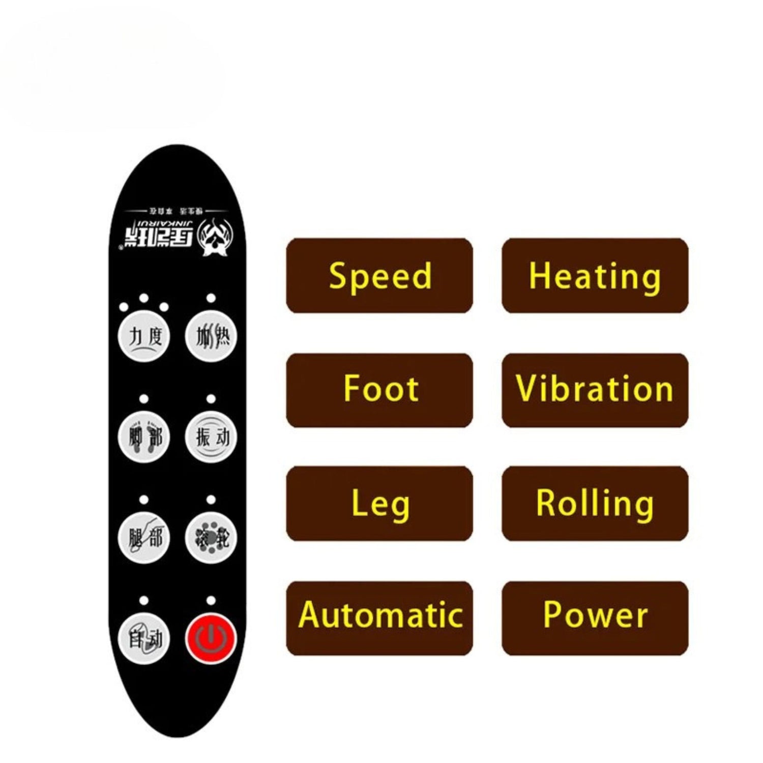 Electric Leg &amp; Foot Massager with Heating &amp; Air Pressure