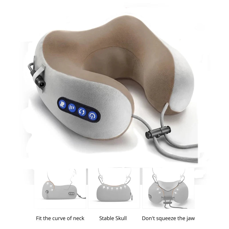 Portable U-Shaped Neck Massager