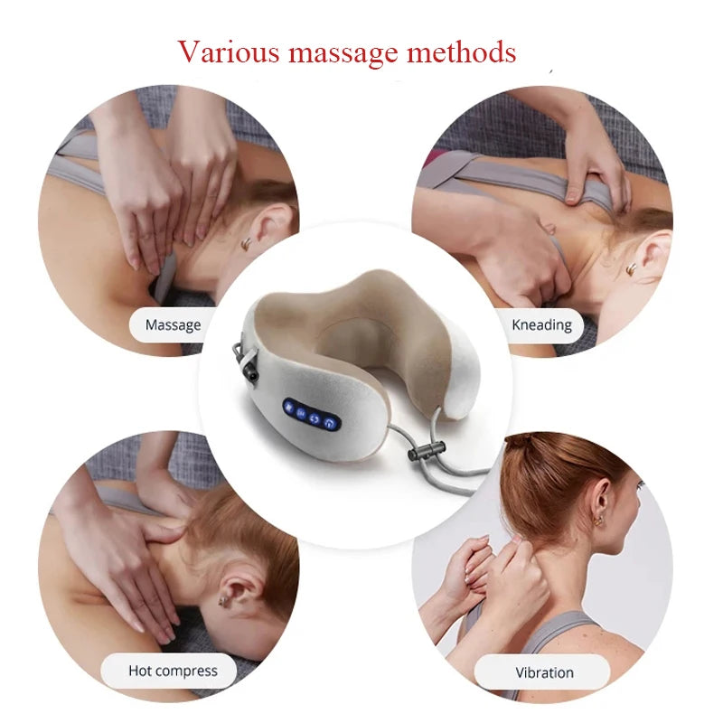 Portable U-Shaped Neck Massager