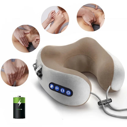 Portable U-Shaped Neck Massager