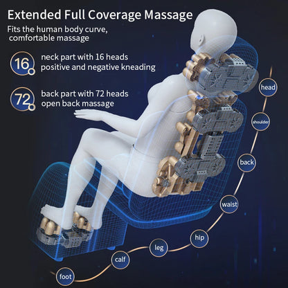 Electric Full Body Shiatsu Massage Chair