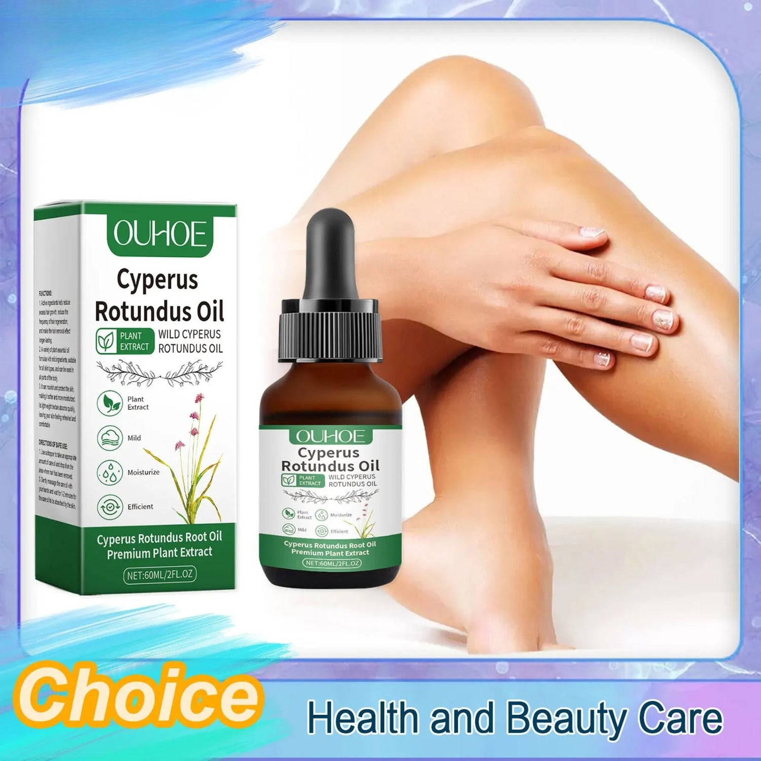 Cyperus Rotundus Hair Removal Oil