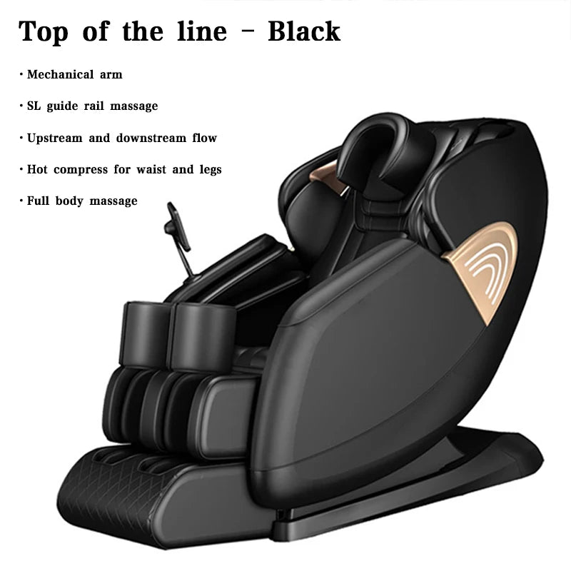 Portable Massage Chair with Bluetooth Speaker and Zero Gravity