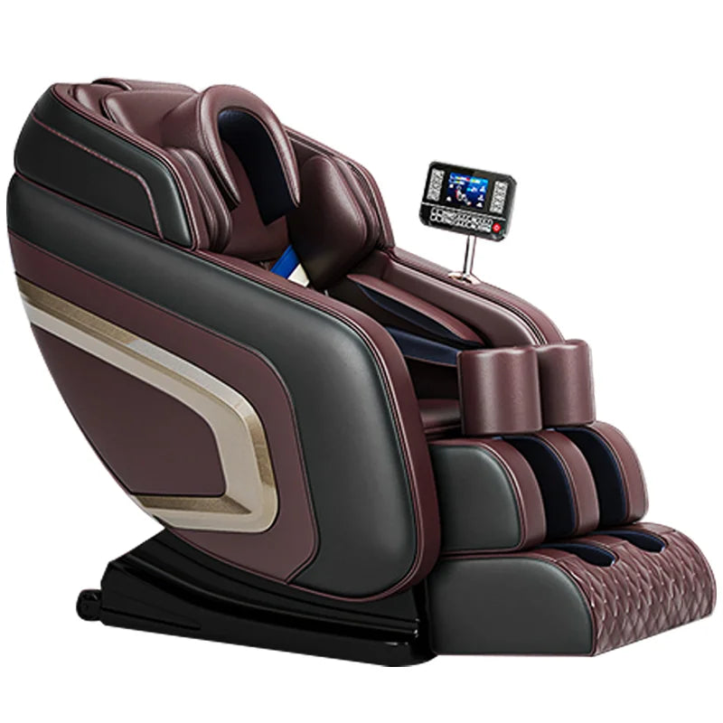 4D Heating Massage Chair – Full Body Airbag Wrapped Zero Gravity with Bluetooth