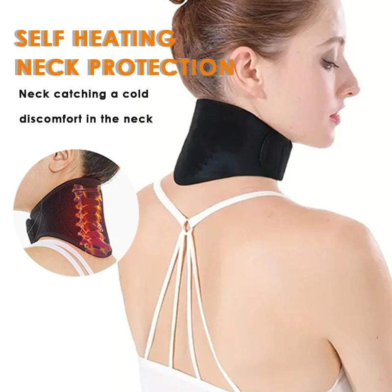 Magnetic Self-Heating Neck Brace