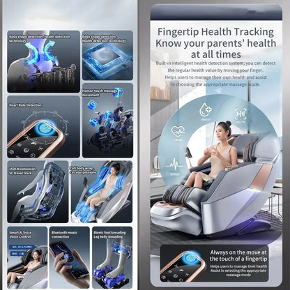 4D Waist Heating Luxury Massage Chair