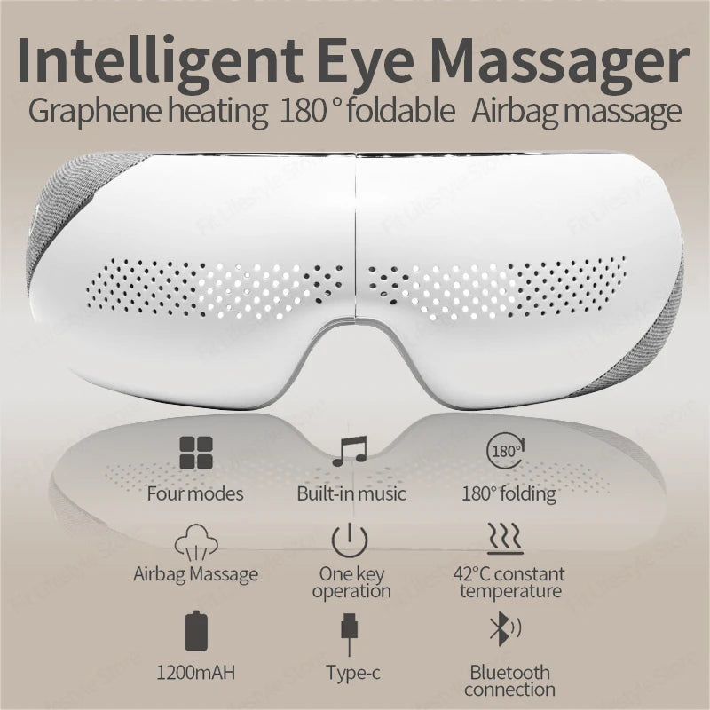 Bluetooth Heating Eye Massager