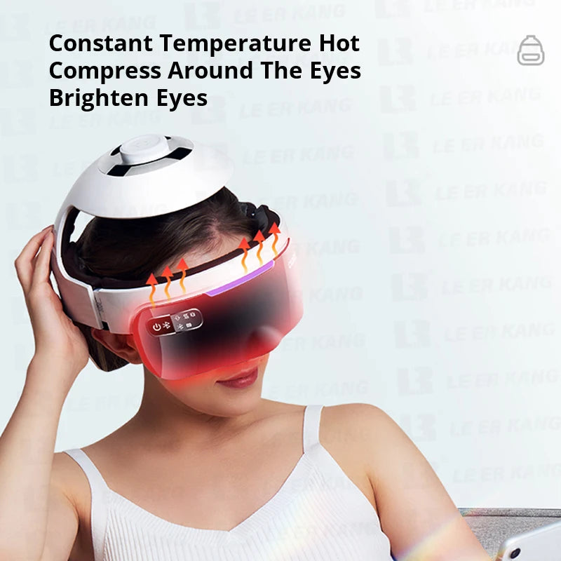 Electric Adjustable Head &amp; Eye Massager