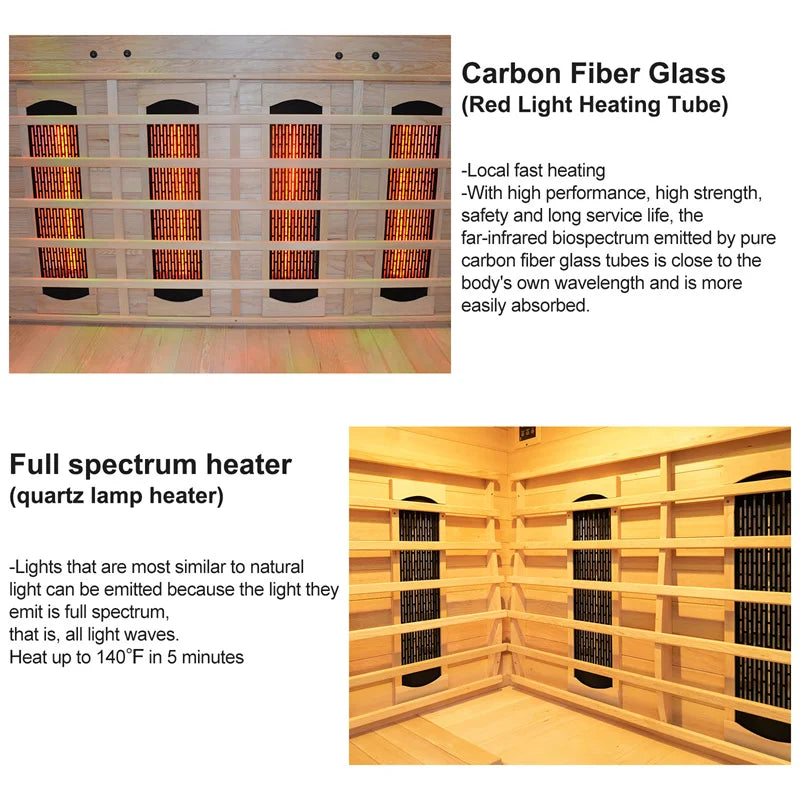 Full Ceramic Infrared Sauna Heater Tube