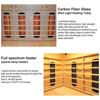 Full Ceramic Infrared Sauna Heater Tube