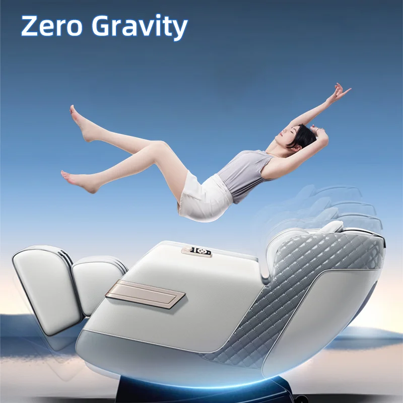 4D Heating Massage Chair – Full Body Air Bag Wrapped Zero Gravity