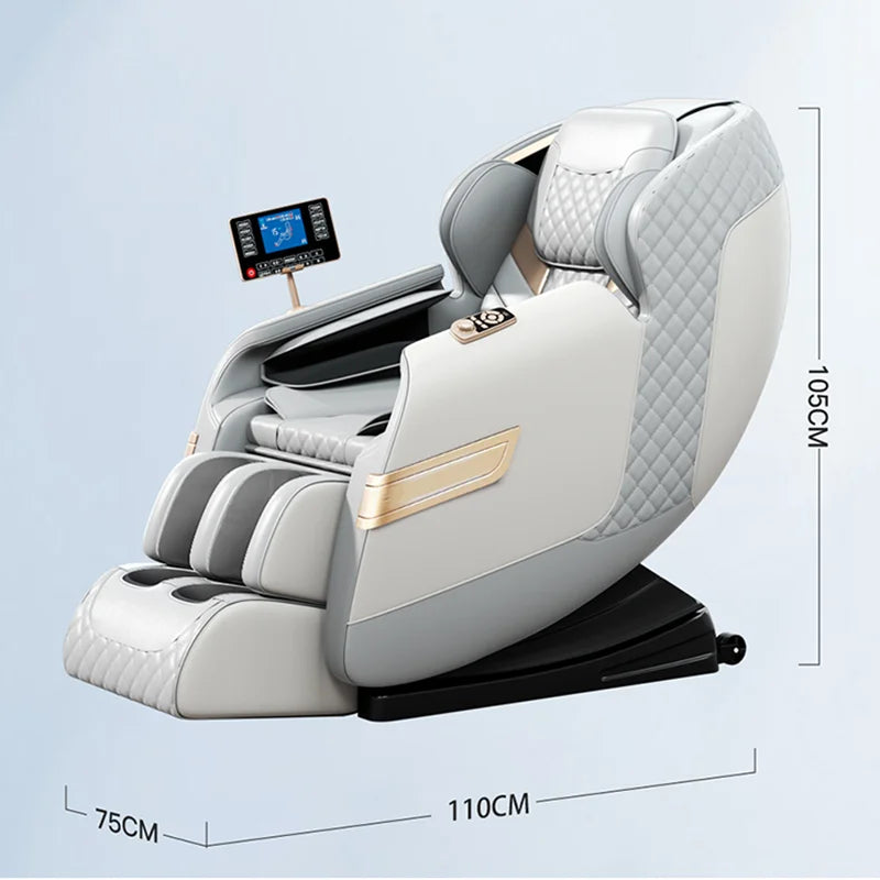 4D Heating Massage Chair – Full Body Air Bag Wrapped Zero Gravity