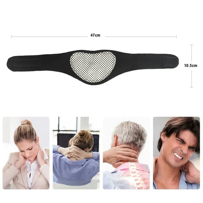 Magnetic Self-Heating Neck Brace