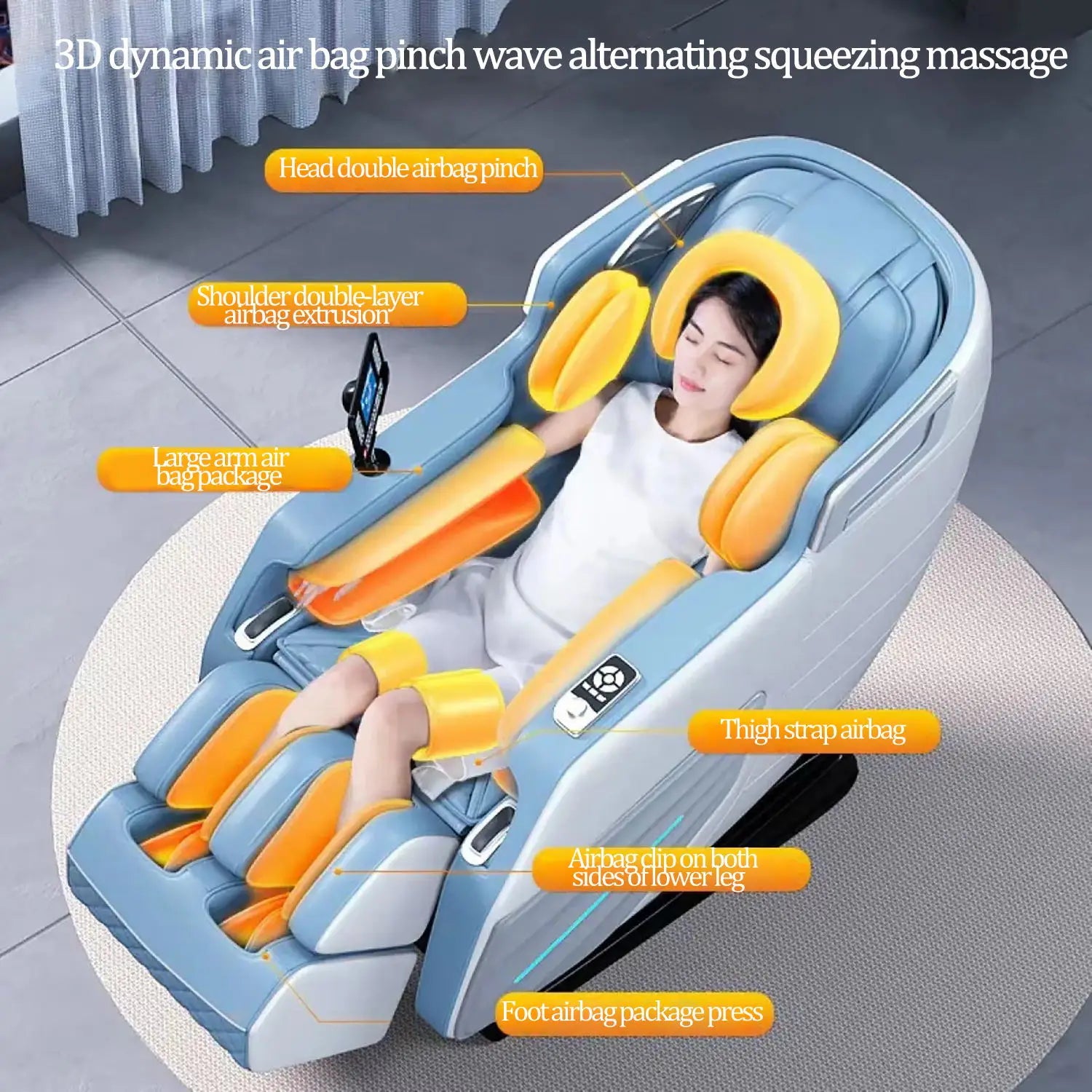 UKLife 4D SL-Track Full Body Massage Chair