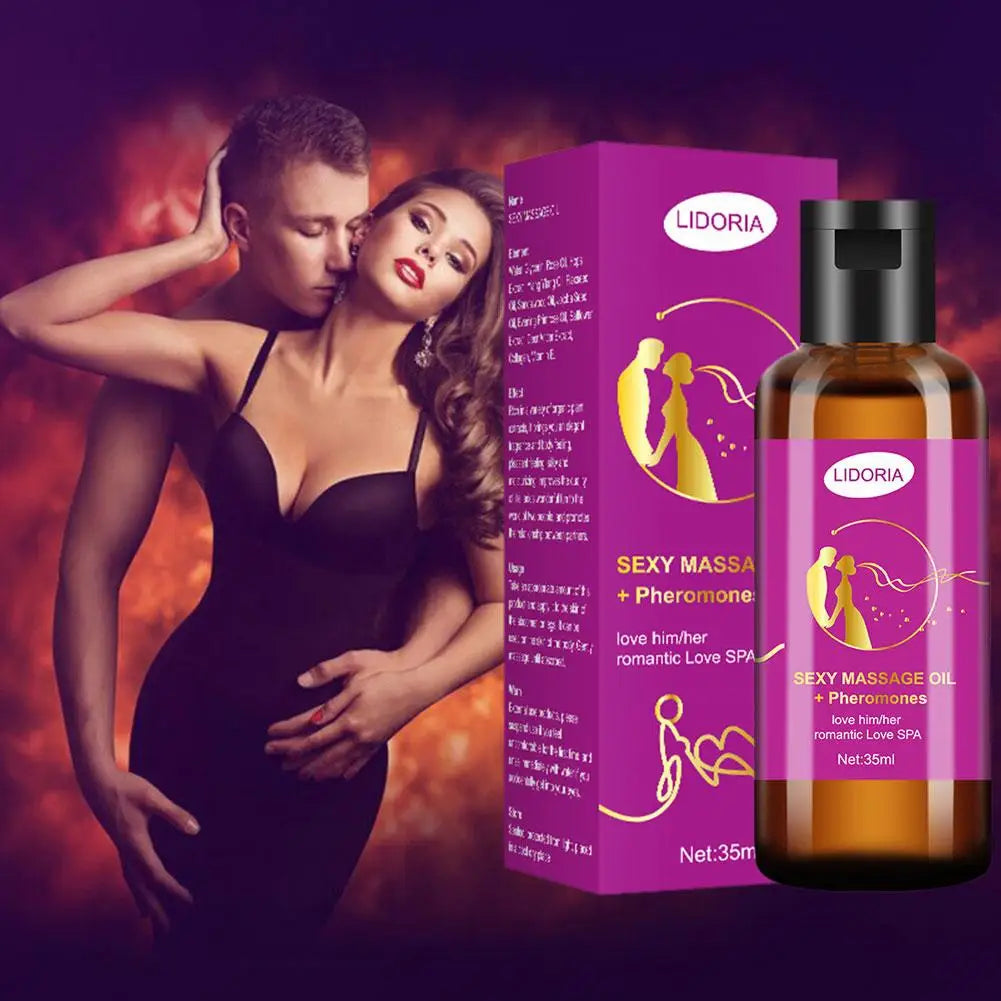 Pheromone Body Massage Oil