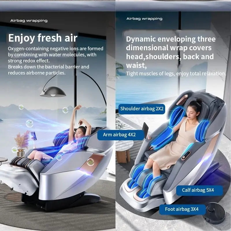 4D Waist Heating Luxury Massage Chair