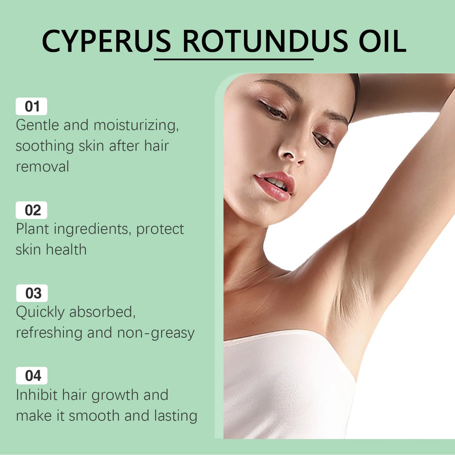 Cyperus Rotundus Hair Removal Oil