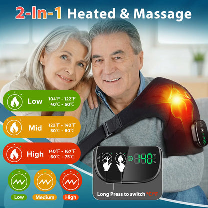 Heating Vibration Pain Relief Belt