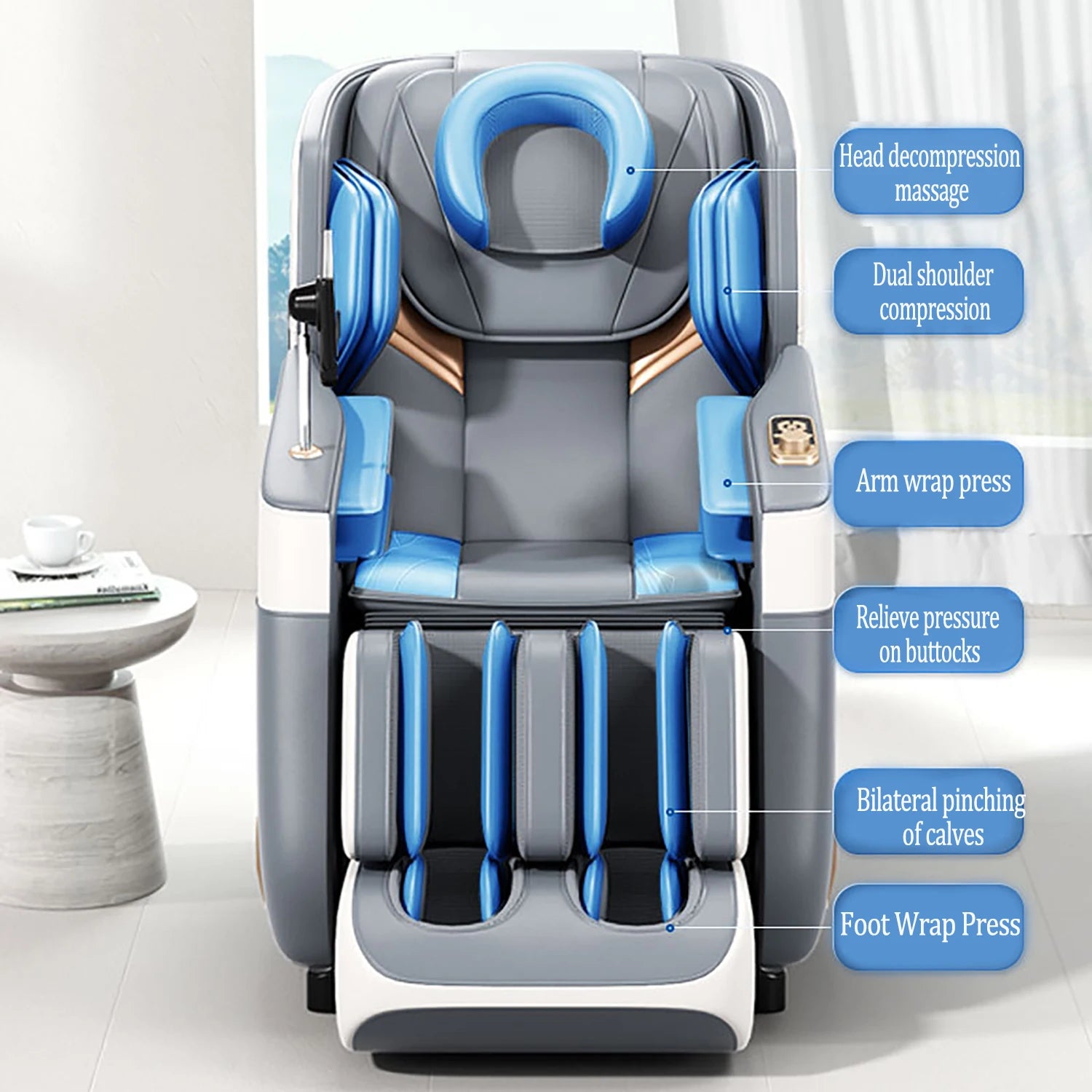 Deluxe Zero Gravity Full Body Massage Chair