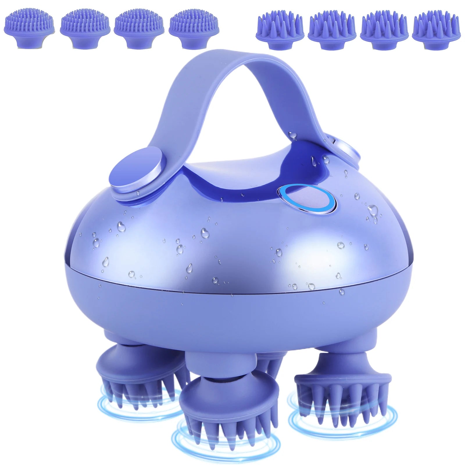 Infrared Hair Stimulator with 8 Massage Heads