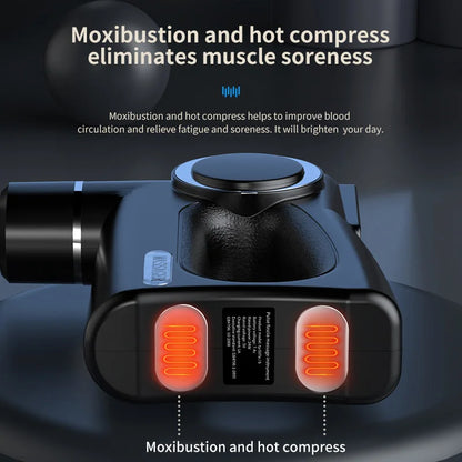 Square High-Frequency Massage Gun