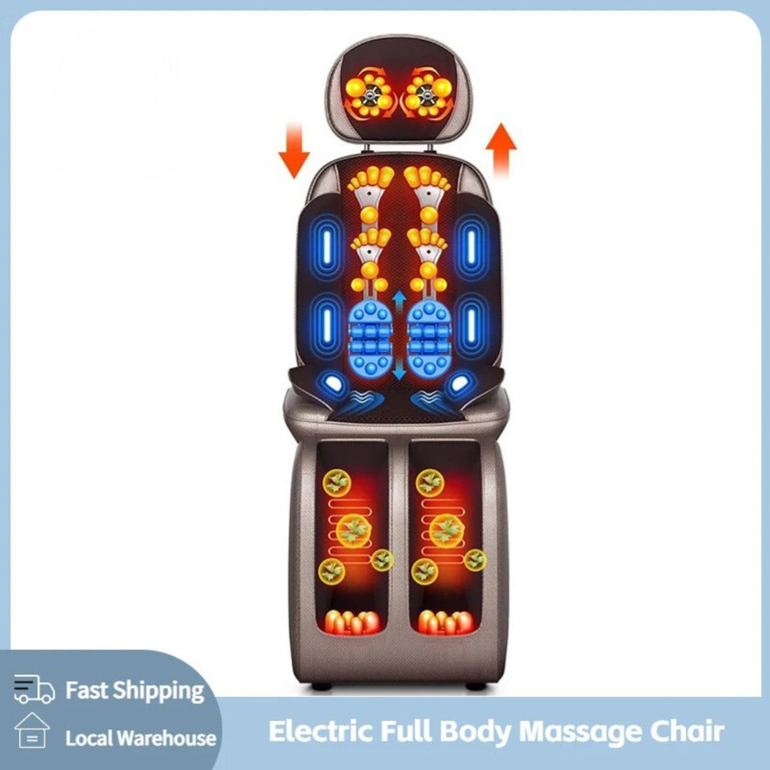 Electric Full Body Shiatsu Massage Chair