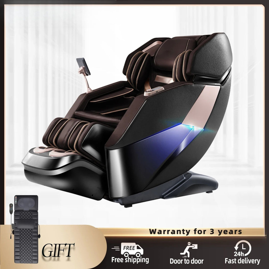 4D Waist Heating Luxury Massage Chair